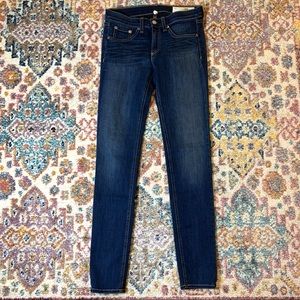 Rag & Bone Skinny Jeans Joshua Dark Wash 27